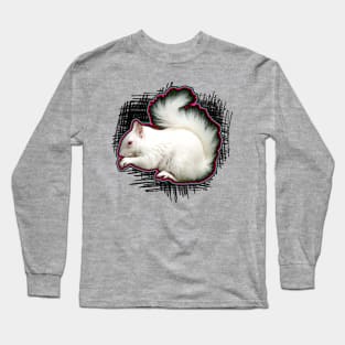 albino squirrel Long Sleeve T-Shirt